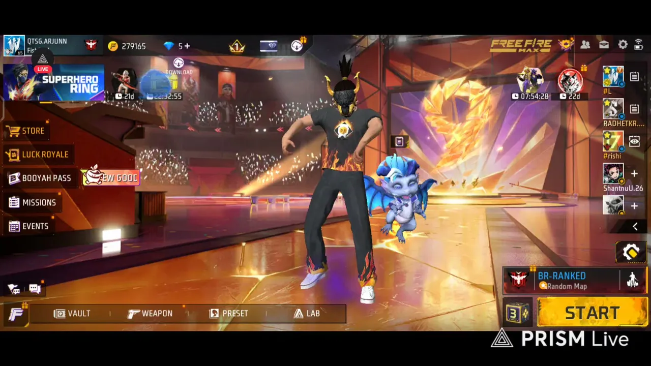 Live streaming of TsgArjun