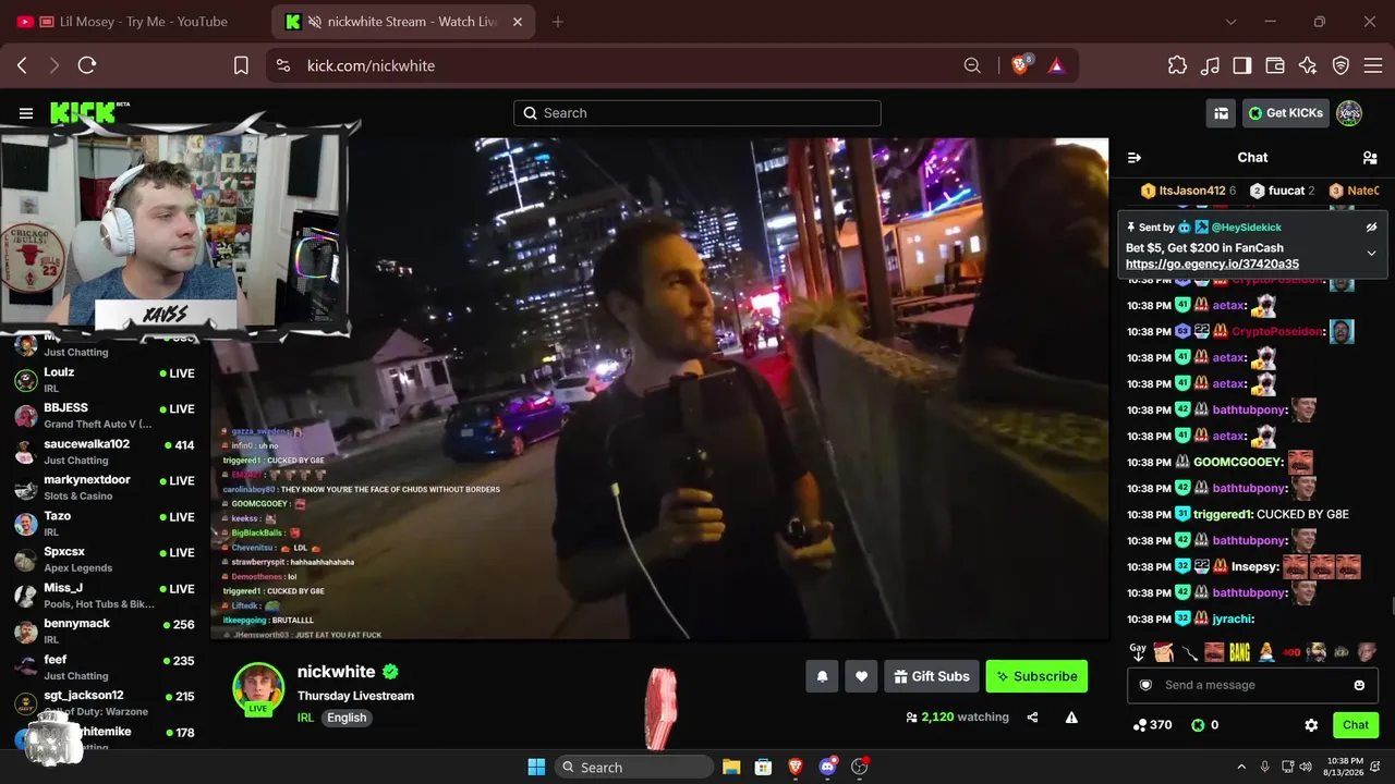WE BACK LIL STREAM
