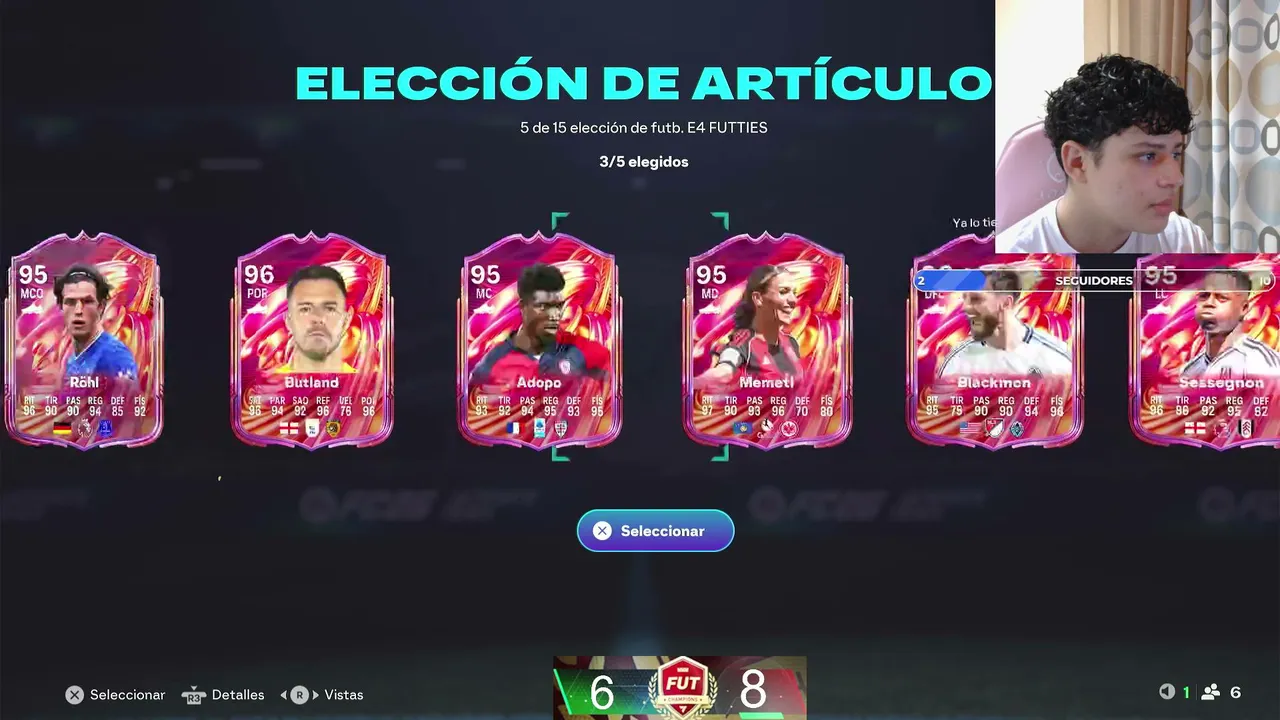 Fut champions con vitinha de 99