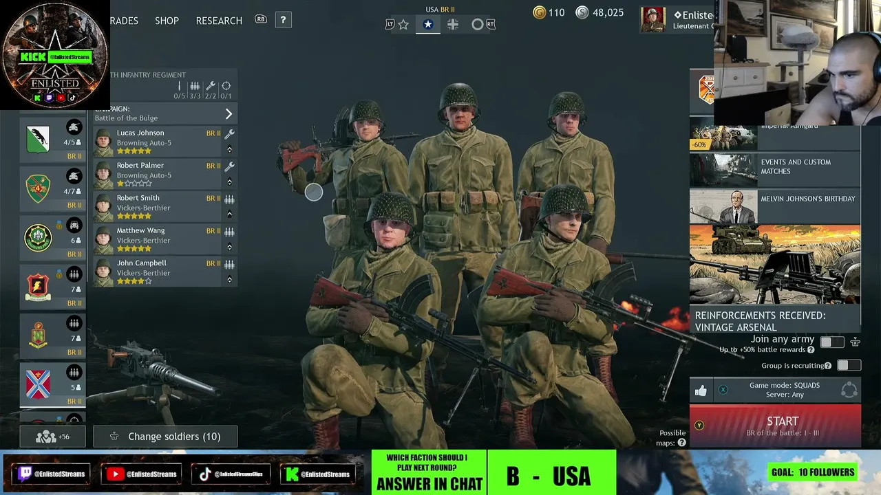 ENLISTED GAMEPLAY - BR 1-5 #enlisted #gaming #ww2 #germany #italy #USA #Japan #enlisted