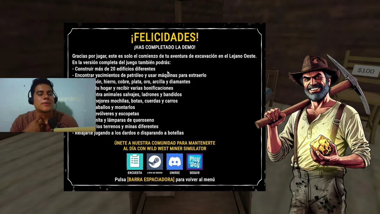 DE MINERO A SHERIFT - WILD WEST MINER SIMULATOR