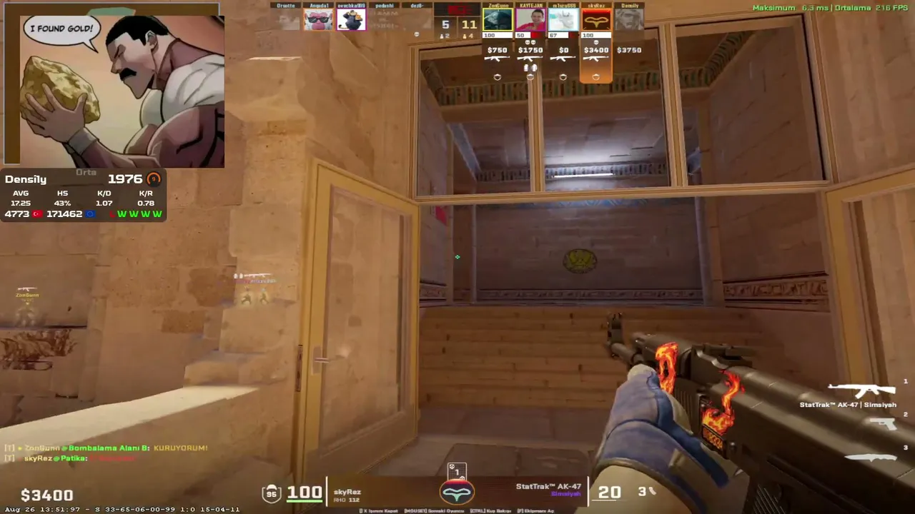 2K ELO TO 3K FACEİT/DM 30S Delay