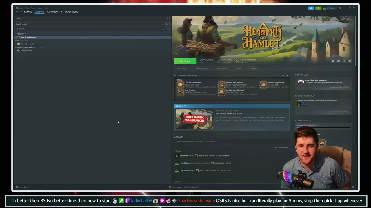 We are GAMING! Having FUN!