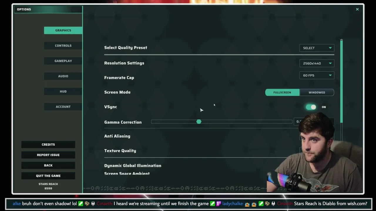 We are GAMING! Having FUN!