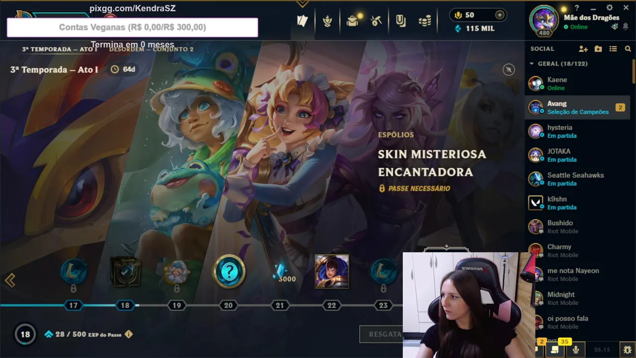 League of Legends - Em busca do Mestre!