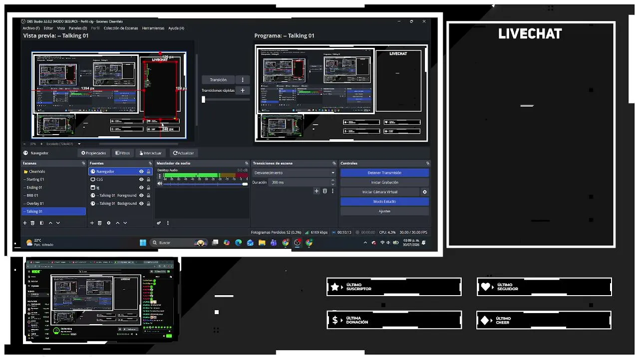 My first stream.