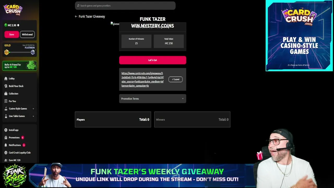 Huge Giveaways on Card Crush! !crush