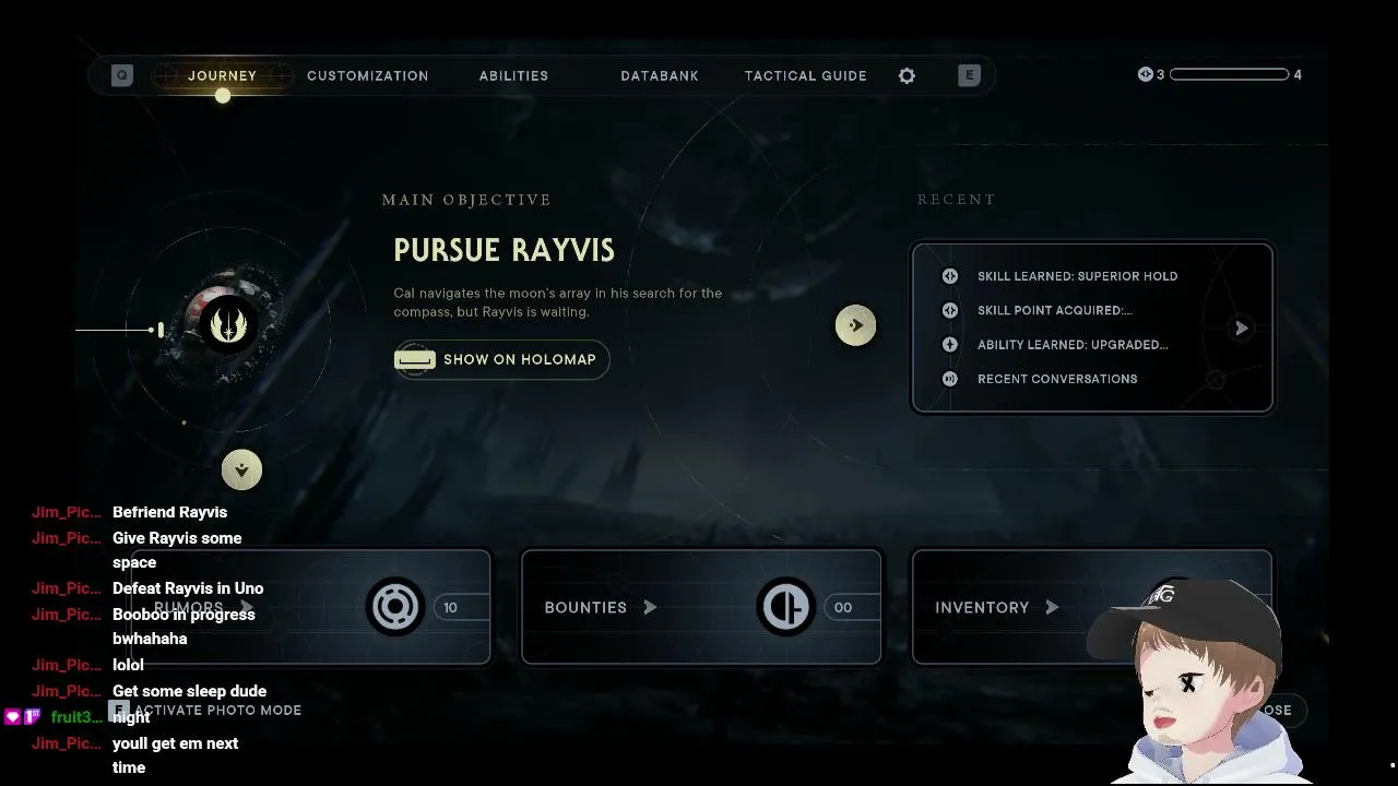 Star Wars - Jedi Survivor (Grand Master) Deaths=143 (rayvis = 74 xD )