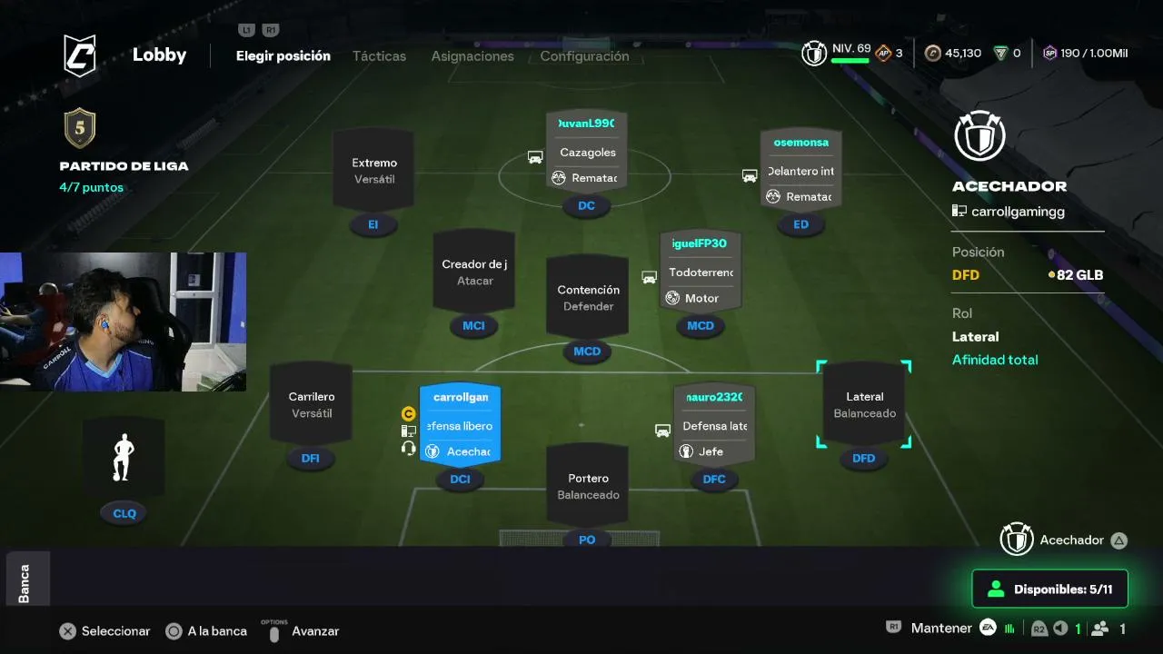 Aprendiendo a jugar FC