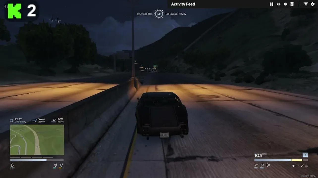 My first stream.