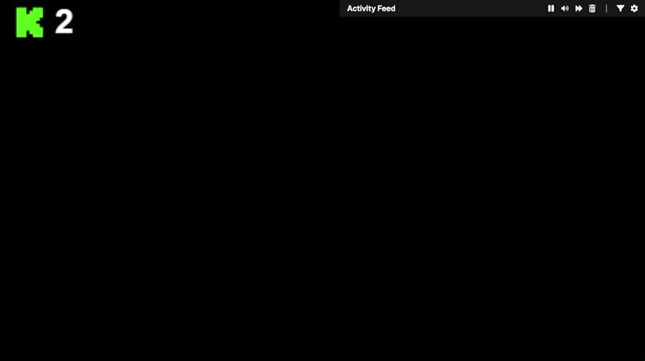 My first stream.