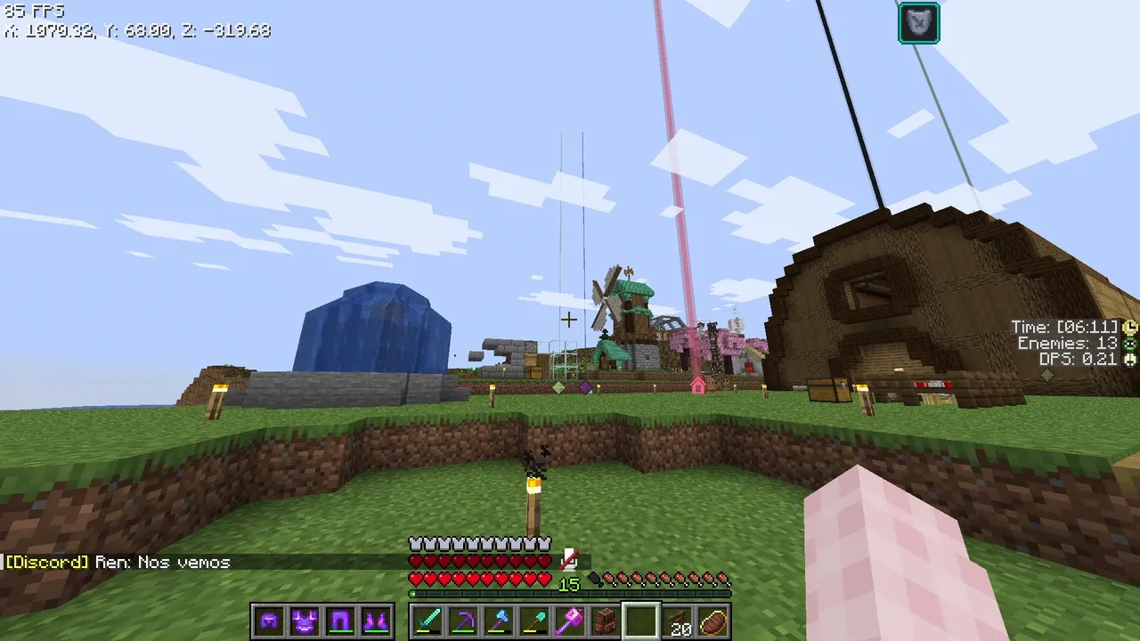 Jugando minee xdd