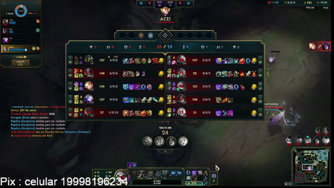 Solo Q rankeada vem pra live