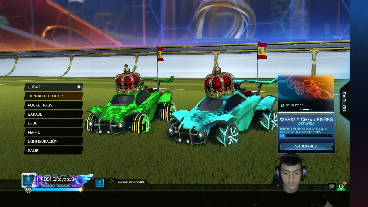 🔴A PERDER PARTIDAS EN ROCKET LEAGUE CLARO QUE SI🔴COMPETITIVO