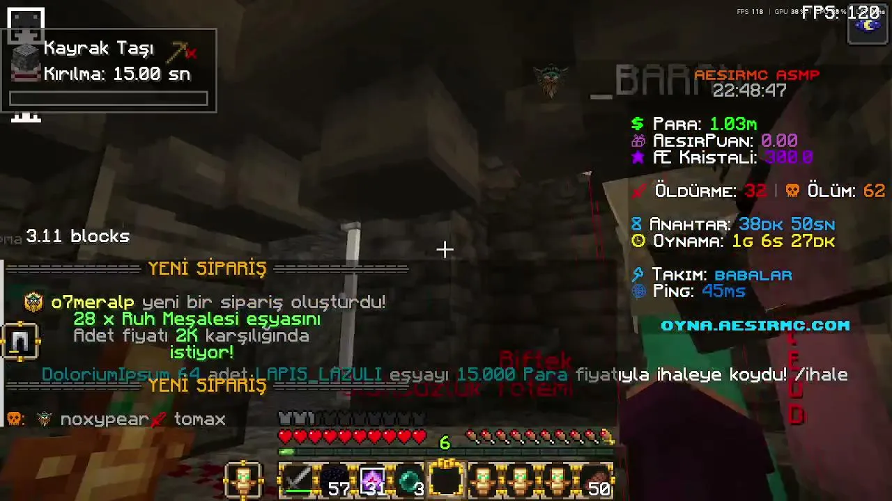 My first stream.