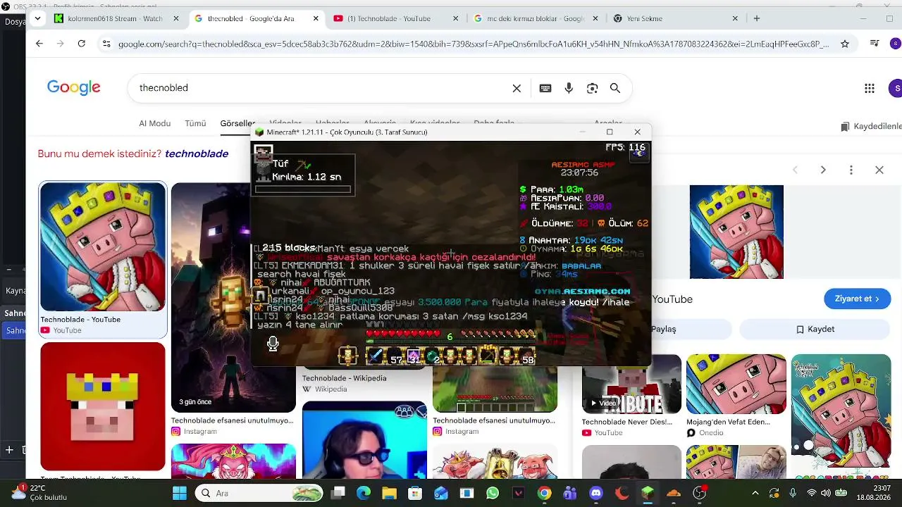 My first stream.
