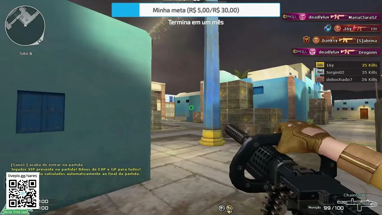 🔴CROSSFIRE AO VIVO RANK E SALINHA 🔴