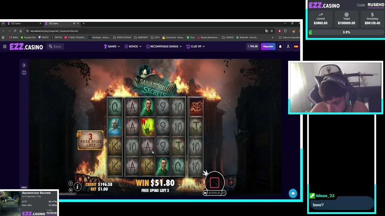 VOLVIMO | EZZ CASINO | SORTEO 100$