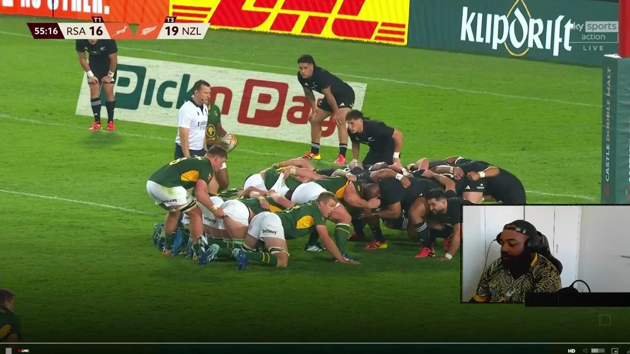 Rugby Watch along S.A vs New Zealand