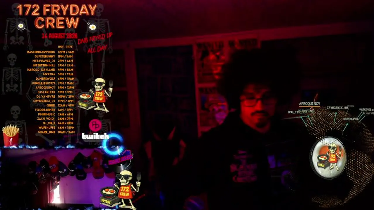 172 Fryday Crew - Weekly DNB Raid Train