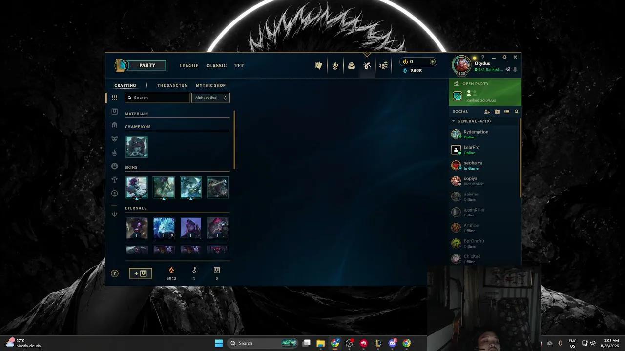 My first stream.
