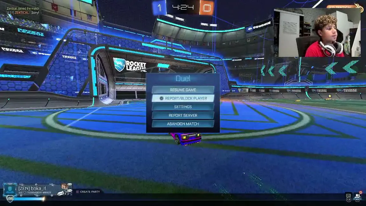 my first stream rl please join