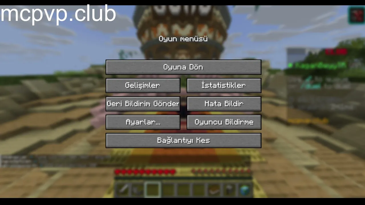İLK YAYIN MİNECRAFT PVP OYNUYOZ GEL