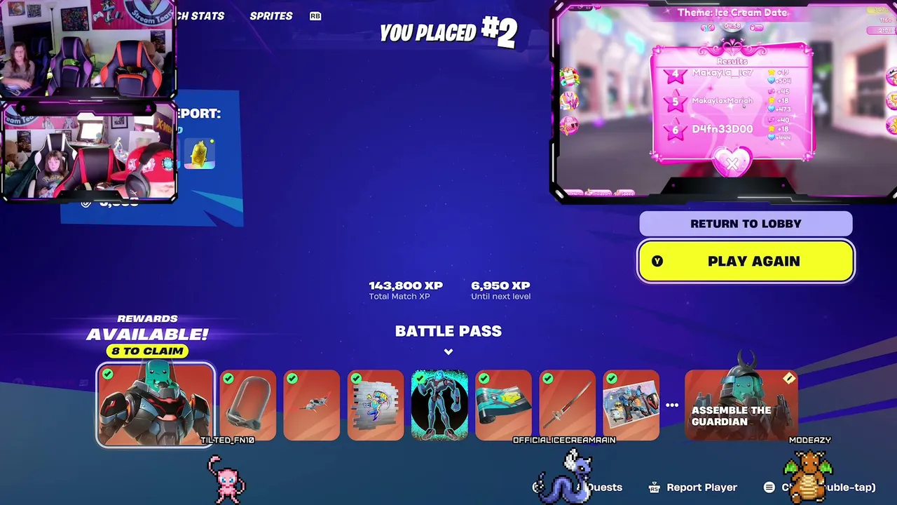 Roblox: DTI w/ Tiny Dog Fortnite Zero Build w/ Modeazy