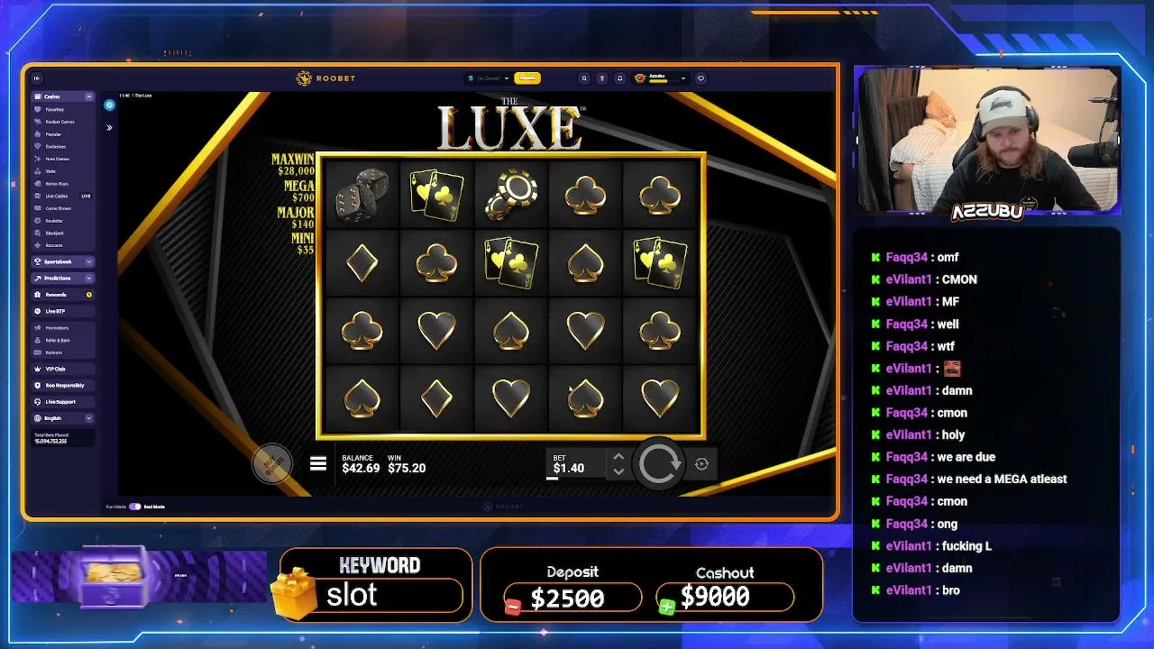 TOURNEY now come chill! 500x = $$$ | @roobet | GTB on !website | !discord | !roobet