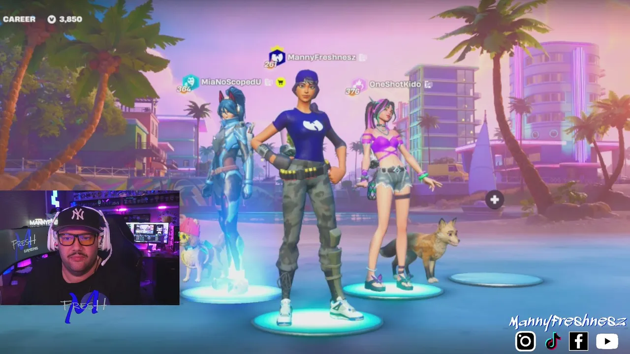 🔴LIVE - Fortnite - ** Indexing Sprites, What do you need??? 👀 ** w/Onehotkido... M-Fresh Show 08/17/26 - DLR Squad - 👑🎮🏆