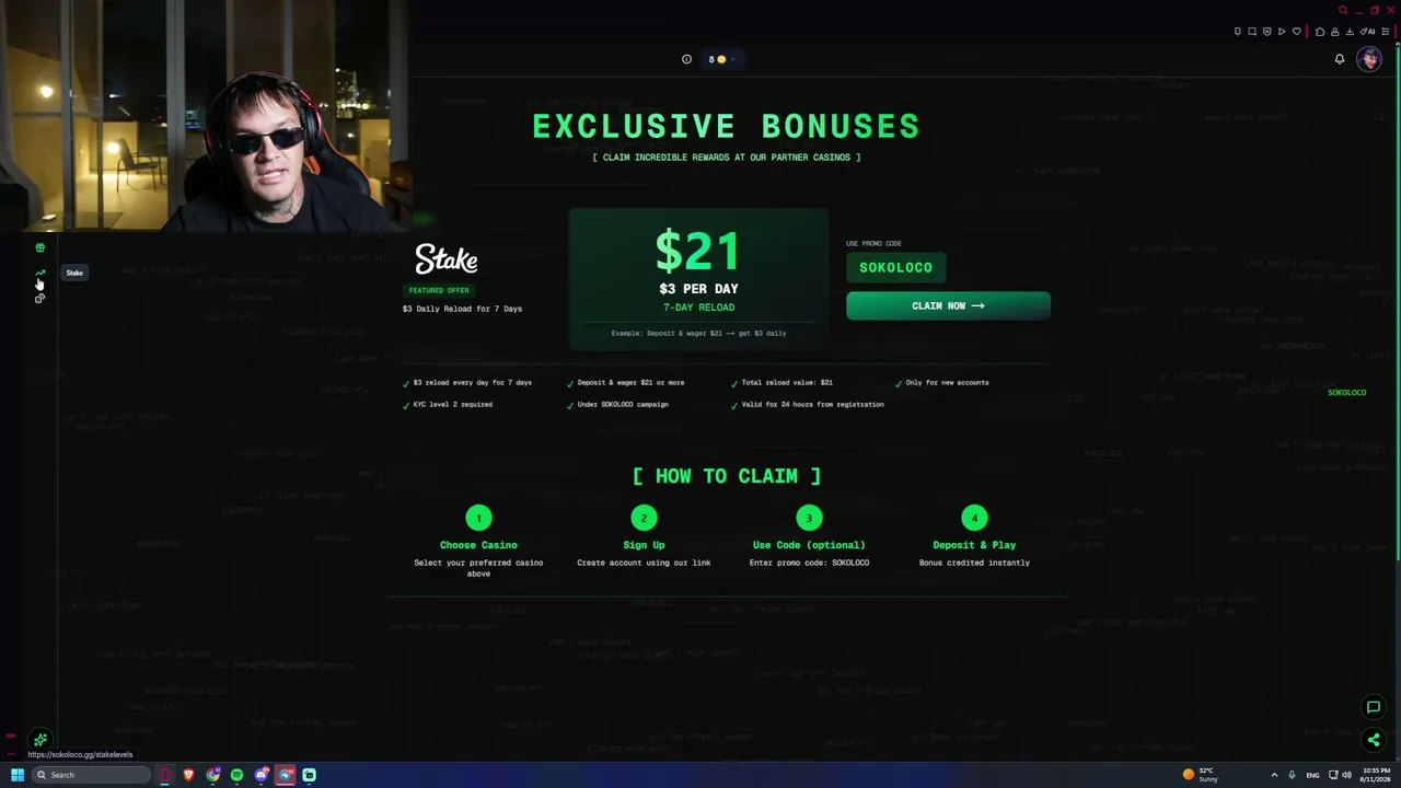 $2000 RAW! - Code: Sokoloco ! | giveaways and tips | !stake !challenges !lb |