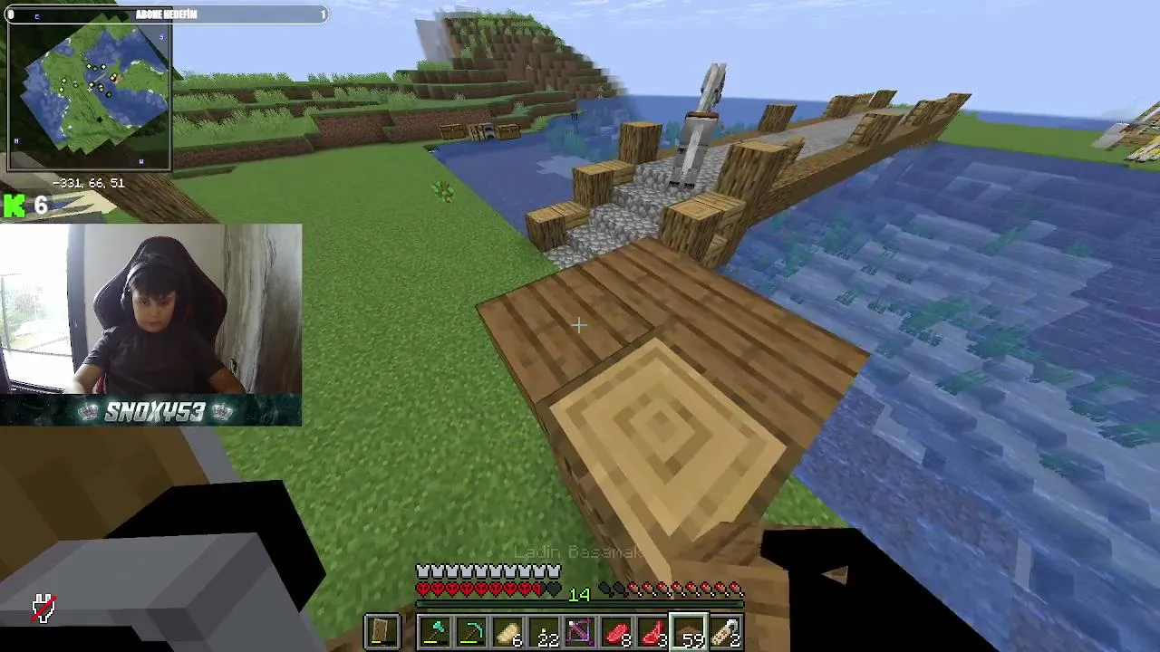 MC SURVİVAL DEVAM EDİYORUZ SEN YOKSAN 1 KİŞİ EKSİĞİZ
