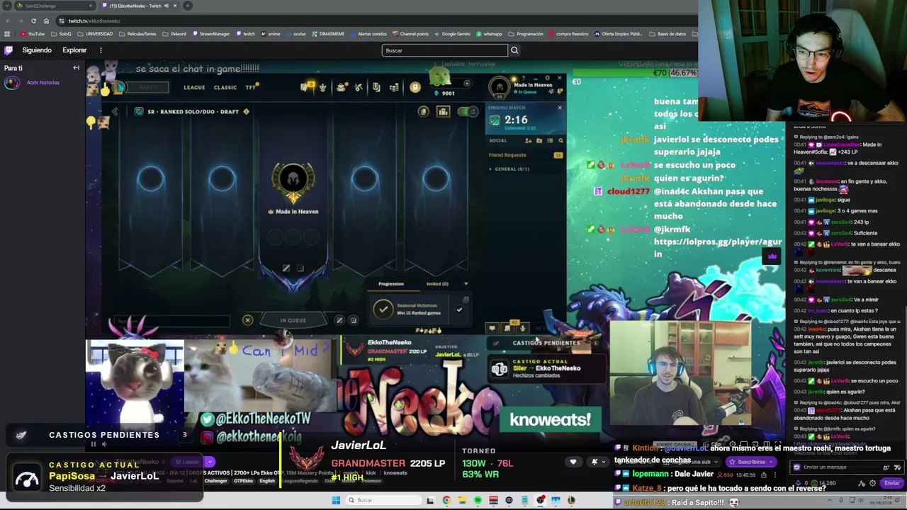 Road to TOP 1. Challenger TOP 100 EUW  jugando SoloQ / Stream en Kick y Twitch!