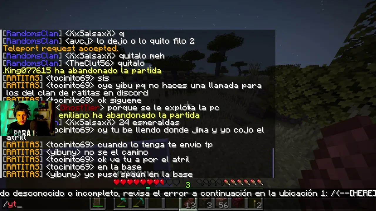 jugando minecraft insano