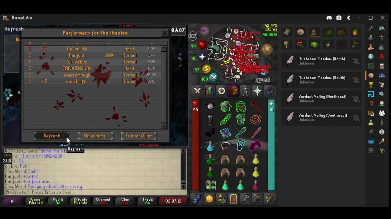 Tob Hasta que me de sueño OSRS