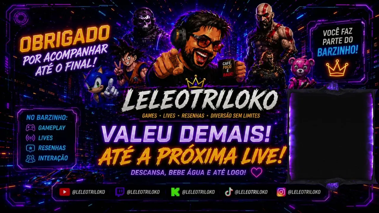 Bora começar o dia das GAMEPLAYS