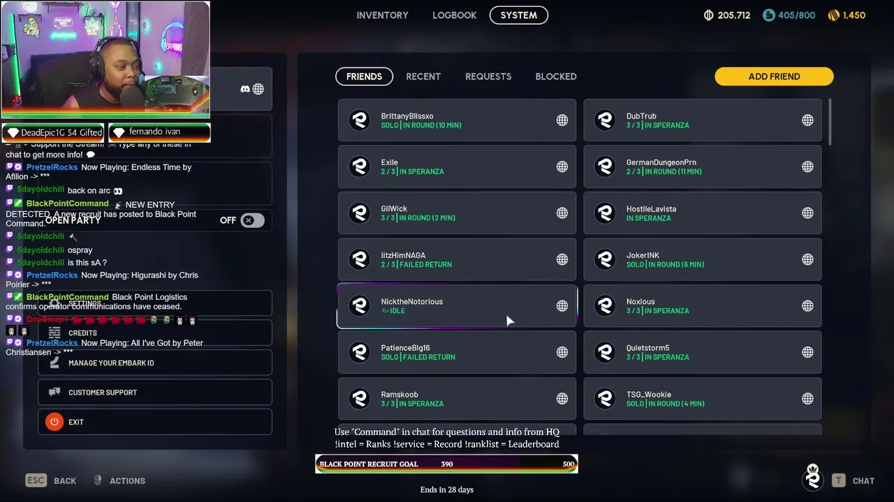 Day 483 - Back on Topside | ARC Raiders | AdV4nCeD1 !discord !socials