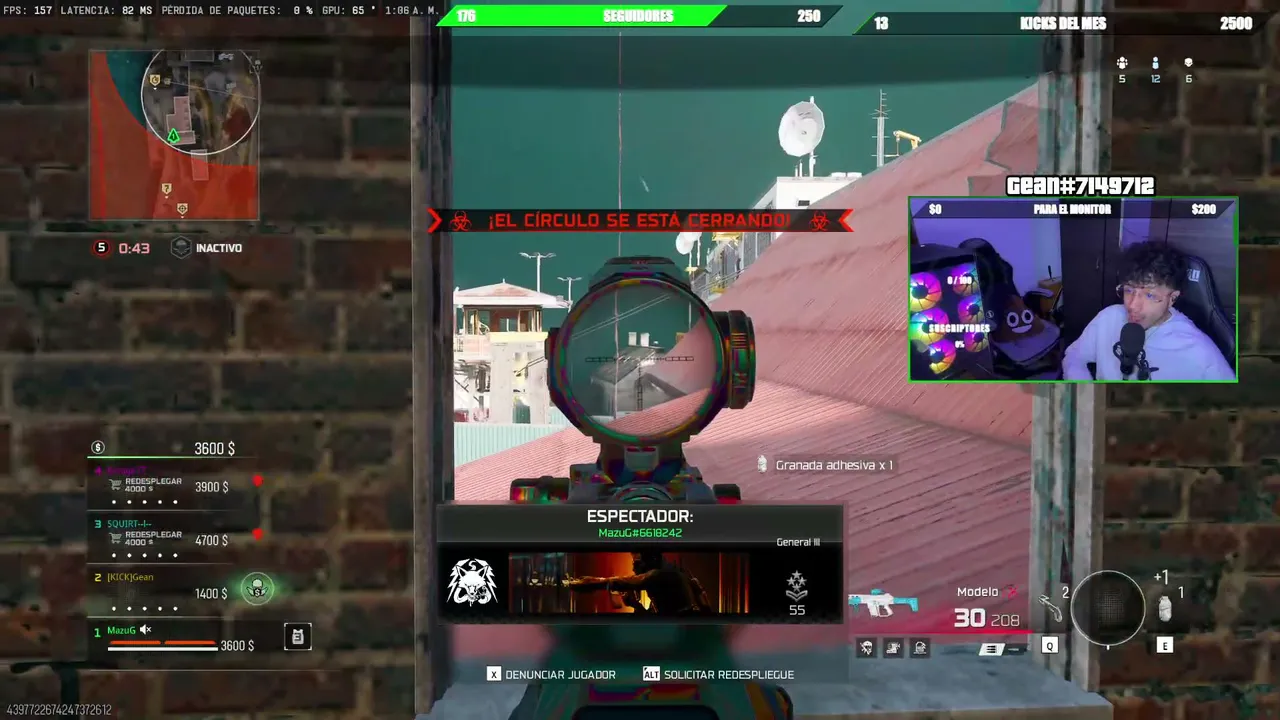 NOCHE DE WARZONE VAMOS POR LAS SUBS ( 10 SUBS LA META DEL MES )