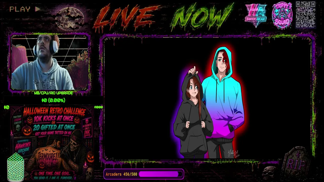 WE HERE Spooky Season Is Upon US!!!..Pushing for verification 14.94/50 subs9/10