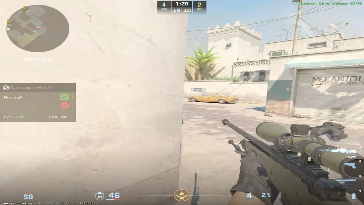 win almanın imkansız olduğu faceit lobisi