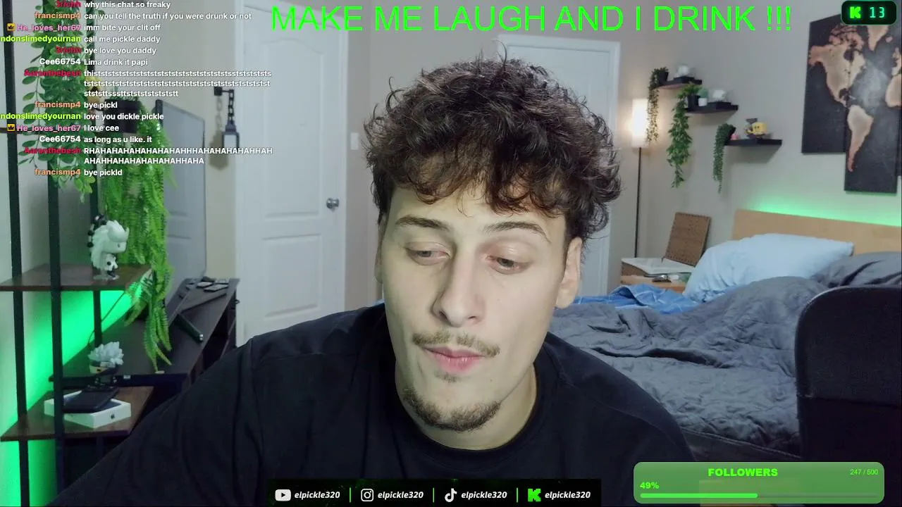 MAKE ME LAUGH, I DRINK!!!!! (with tts)