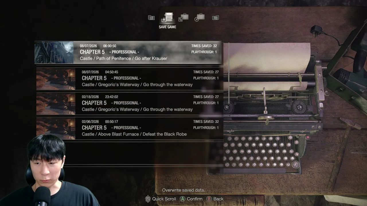 My first stream.