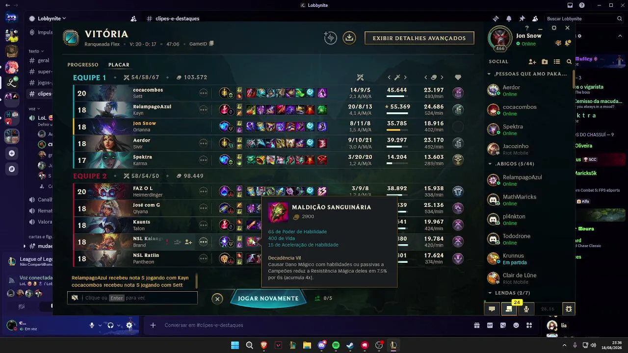 Hoje também não sei oque vou fazer
