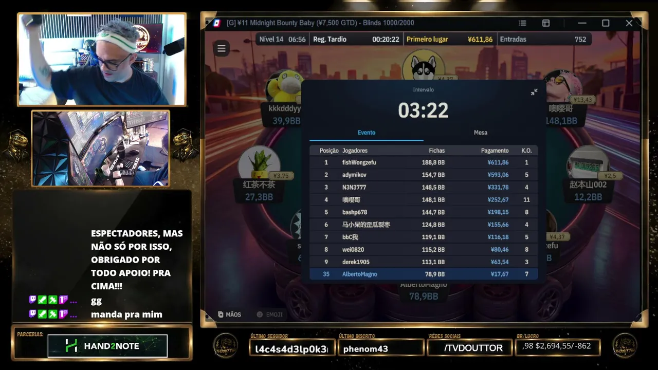 My first stream.