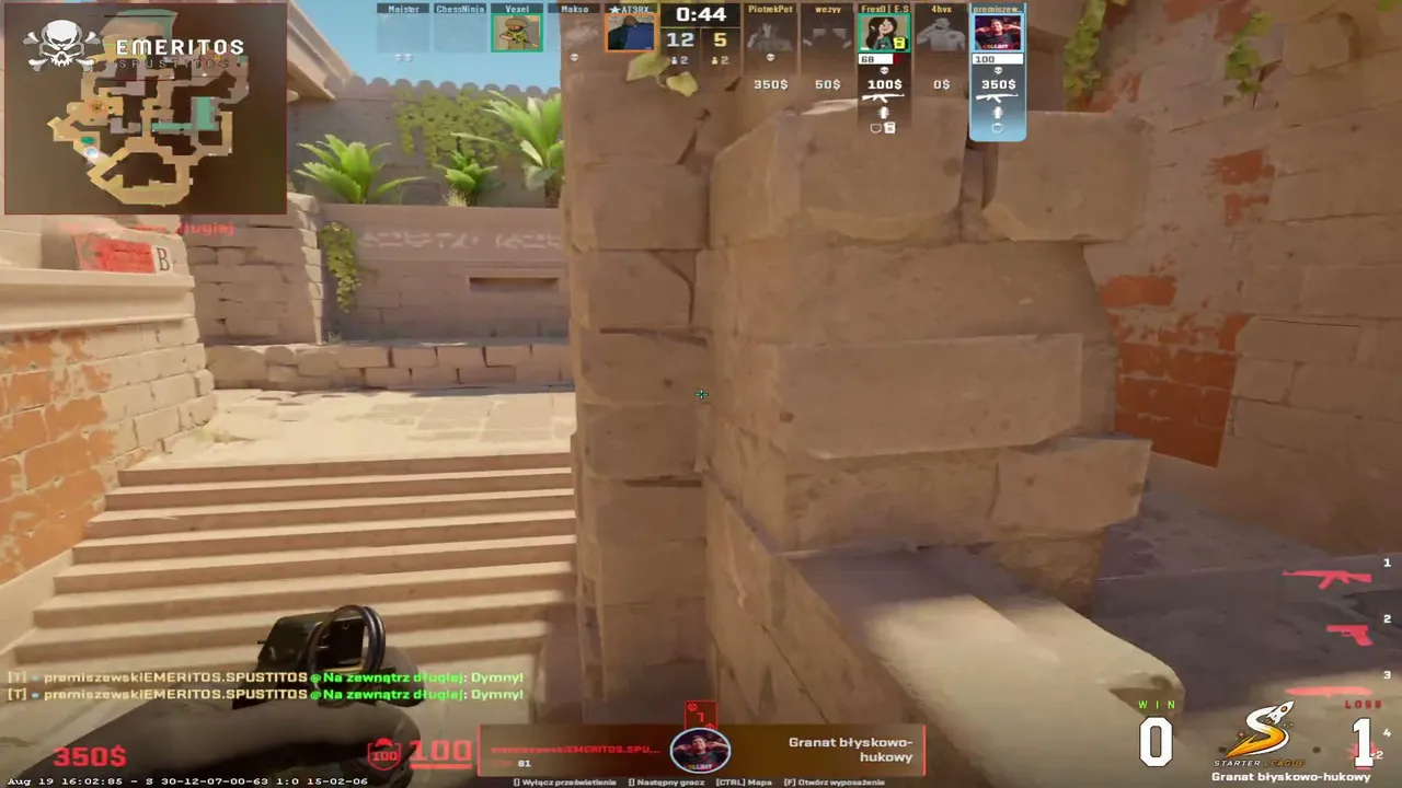 ☠ EMERITOS SPUSTITOS - VS - CROXIC E-SPORTS