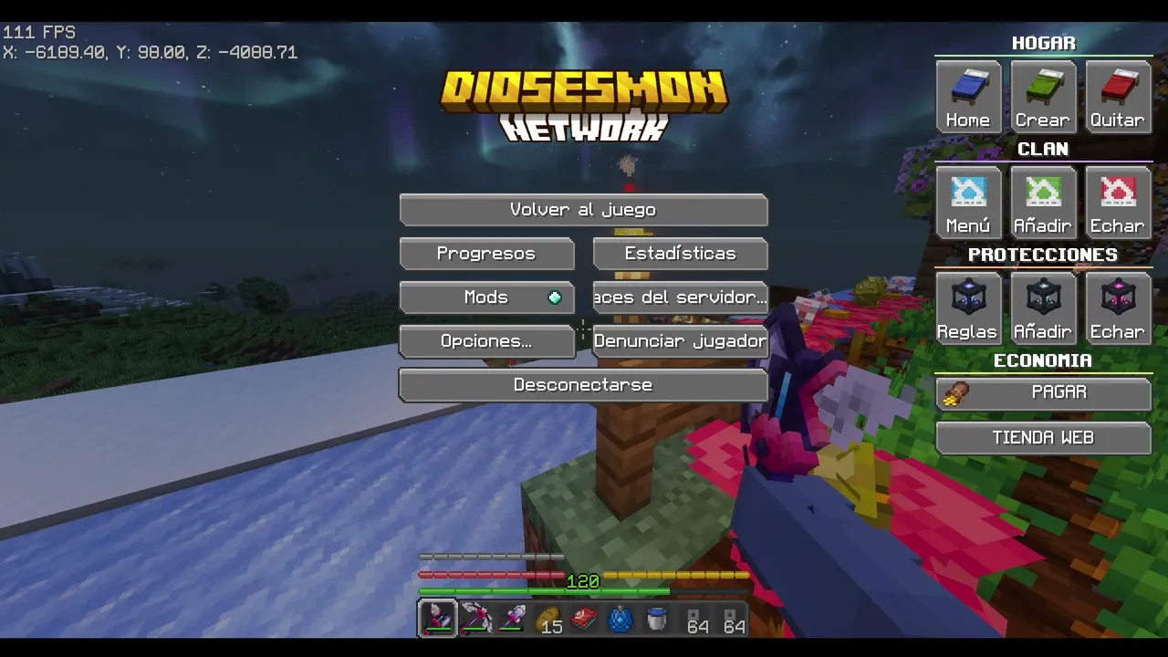 - Diosesmon - Minecraft Server