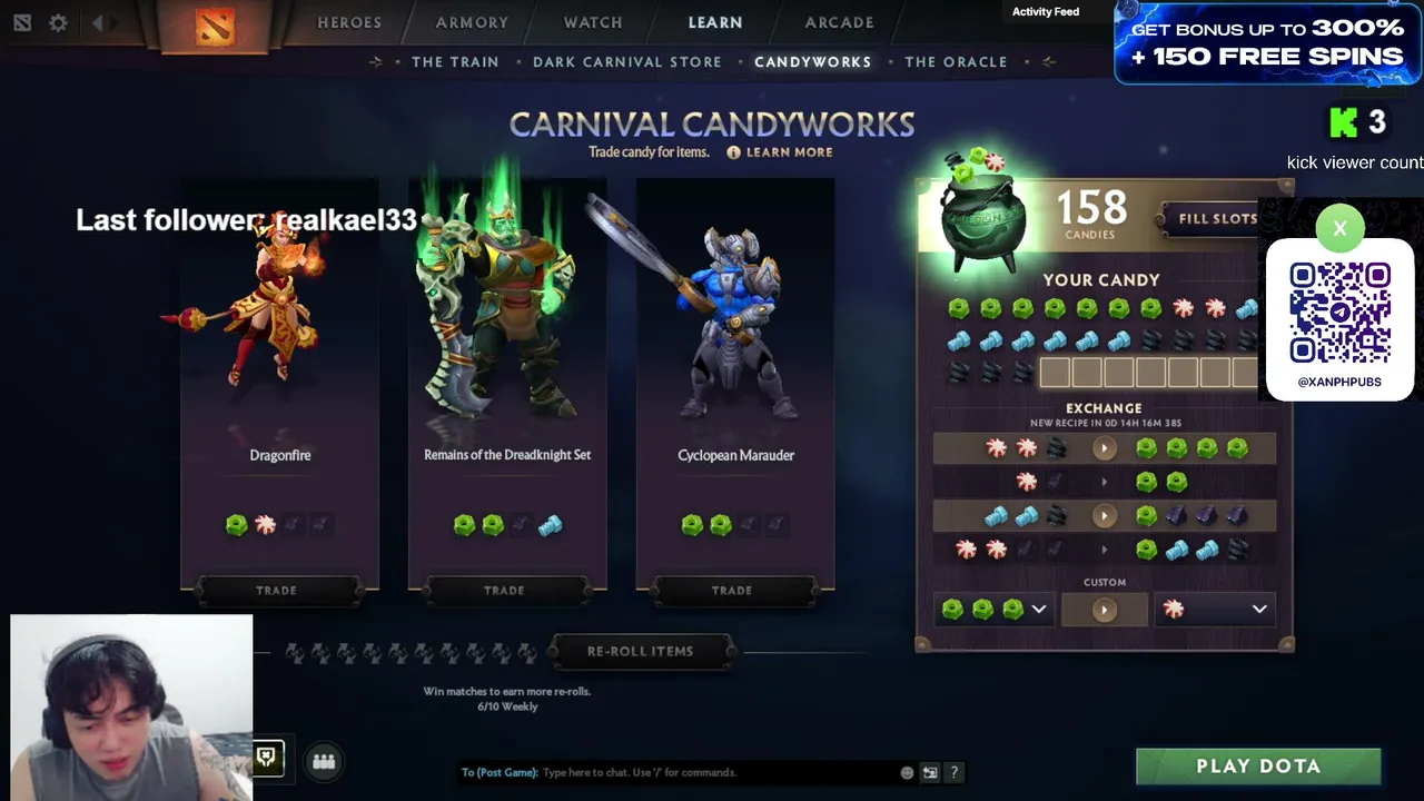 A little bit of Dota bago mag work :)