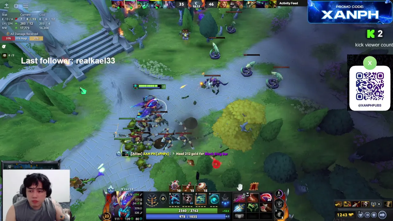 A little bit of Dota bago mag work :)