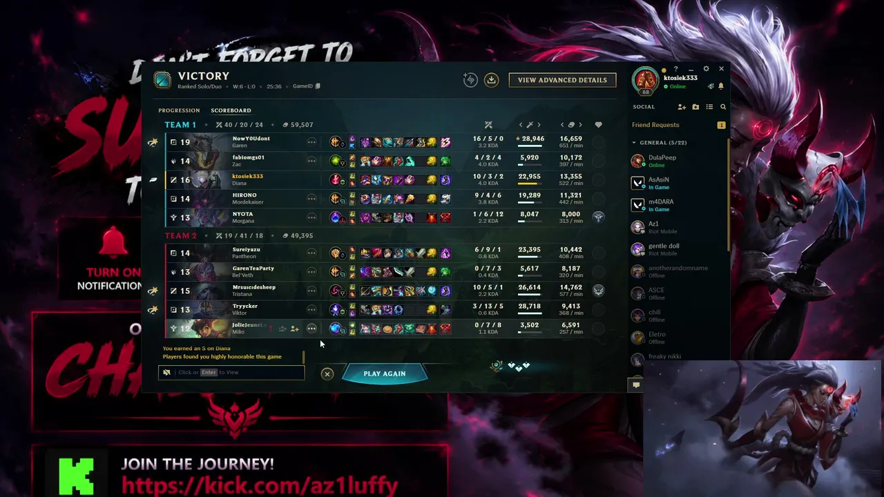 Unranked to grandchallenger ;p