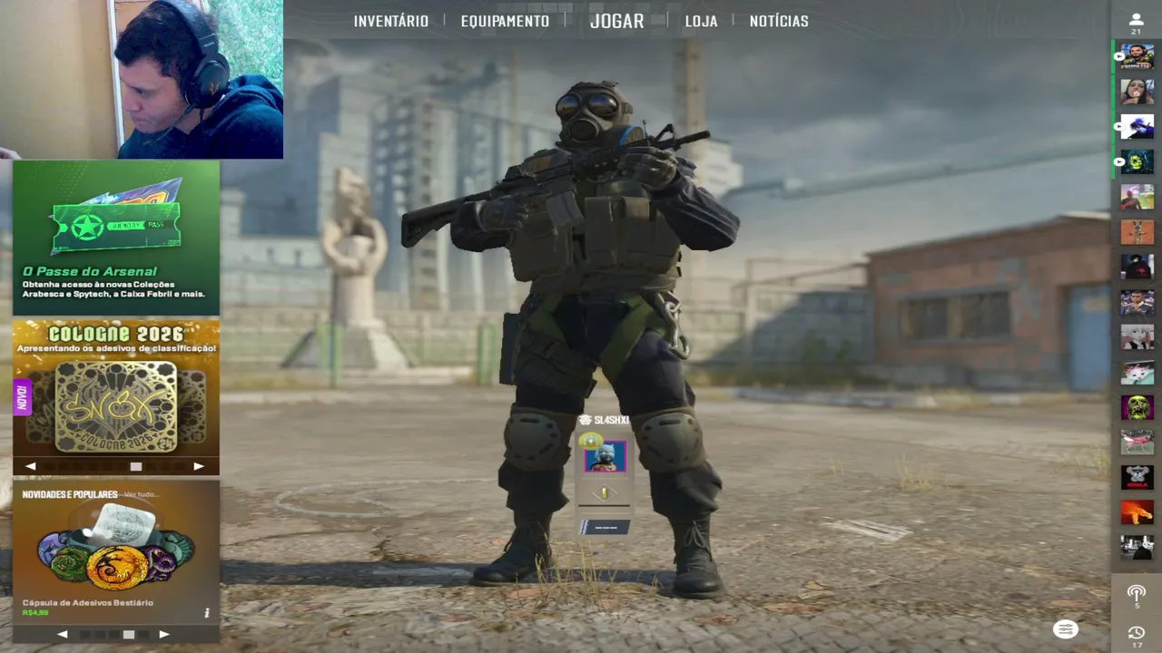 Vêm pra LIVE! Jogando CS